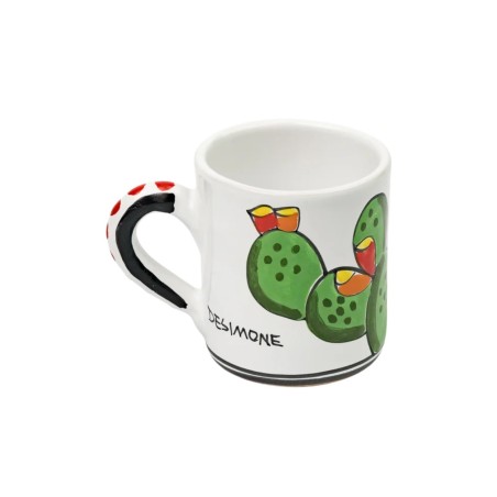 Tazza Fichi d'India Ceramiche siciliane De Simone Tazza Fichi d'India Ceramiche siciliane De Simone